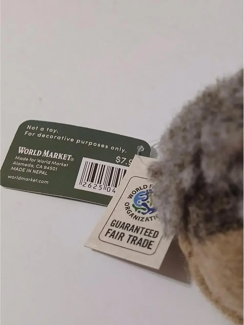 world market christmas market Hedgehog Ornament